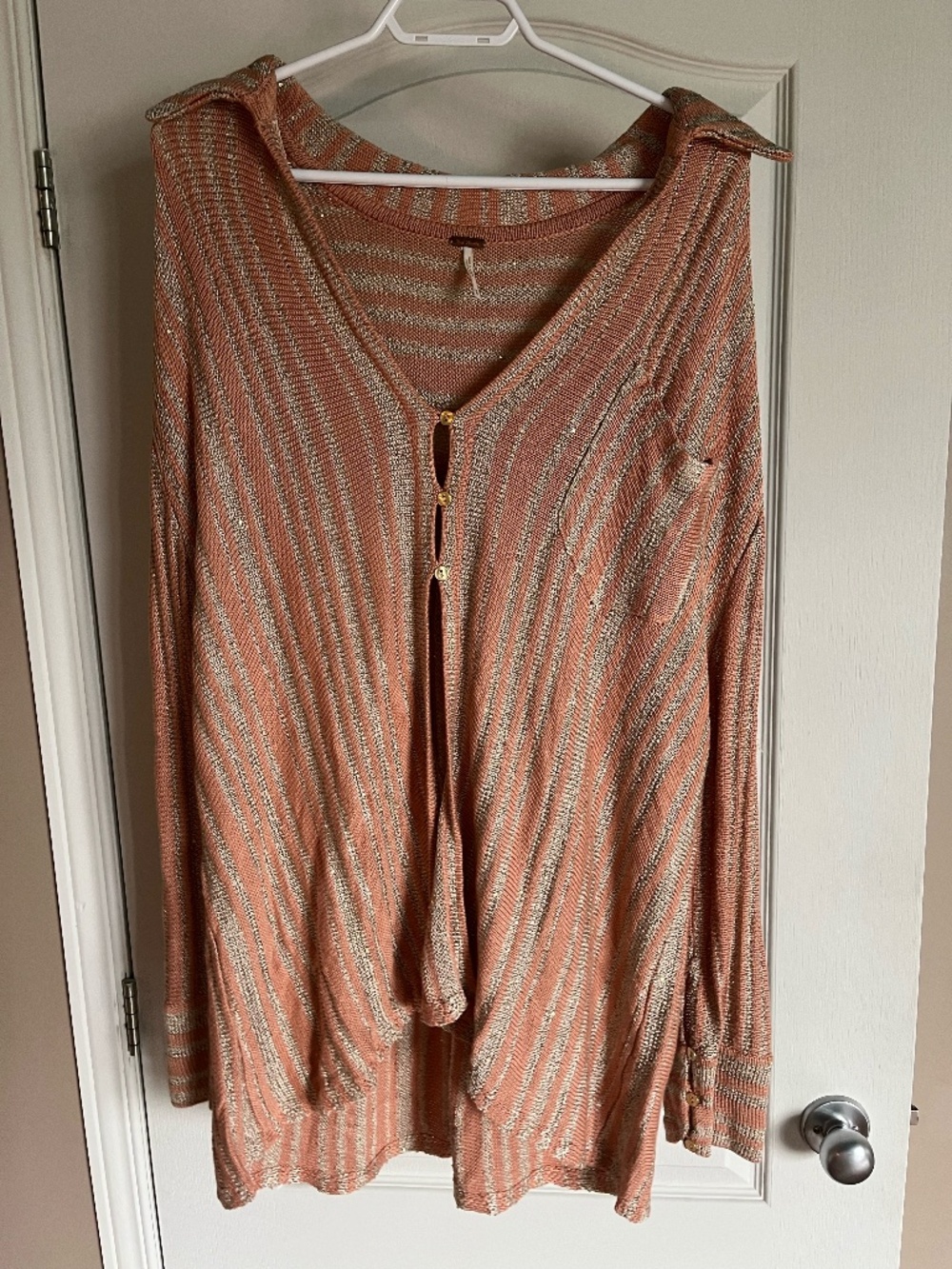 Flowy cardigan and skirt set